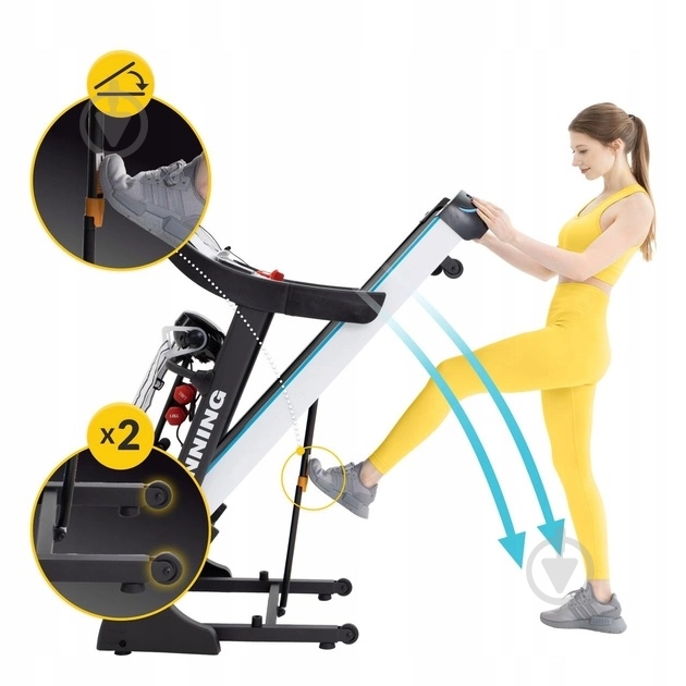 Беговая дорожка 4fizjo Pulse S+ - фото 9 Беговая дорожка 4fizjo Pulse S+ - фото 9