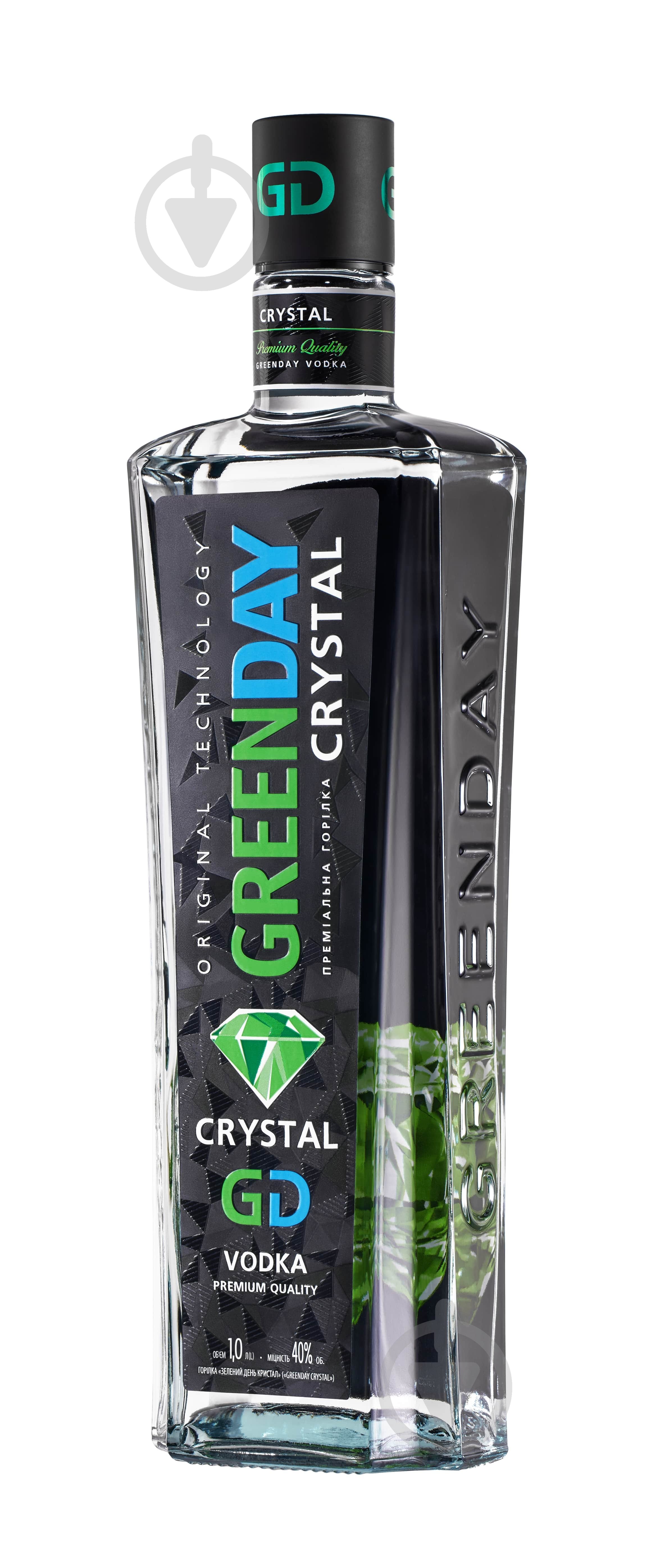 Водка Green Day Crystal 1 л - фото 1 Водка Green Day Crystal 1 л - фото 1