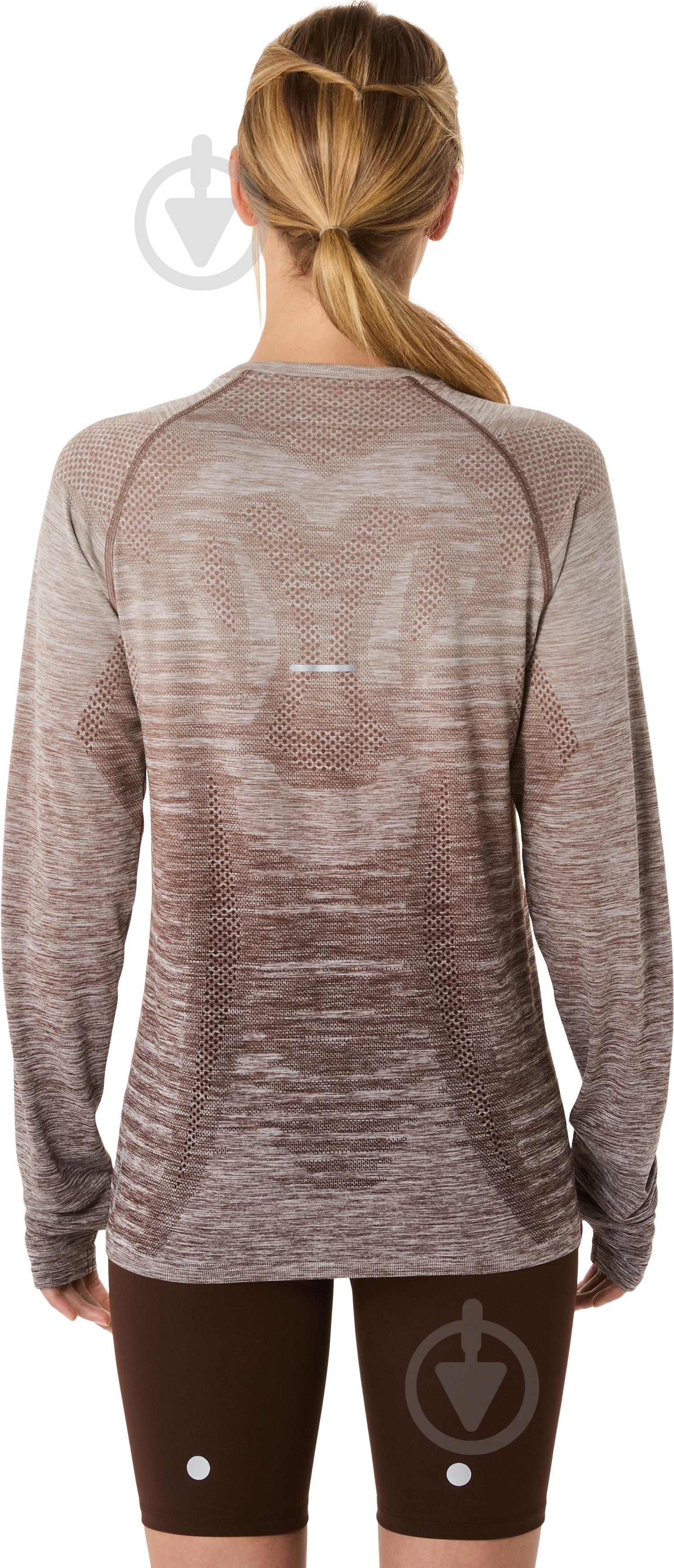 Лонгслив Asics SEAMLESS LS TOP 2012C392-021 р.L коричневый - фото 2 Лонгслив Asics SEAMLESS LS TOP 2012C392-021 р.L коричневый - фото 2