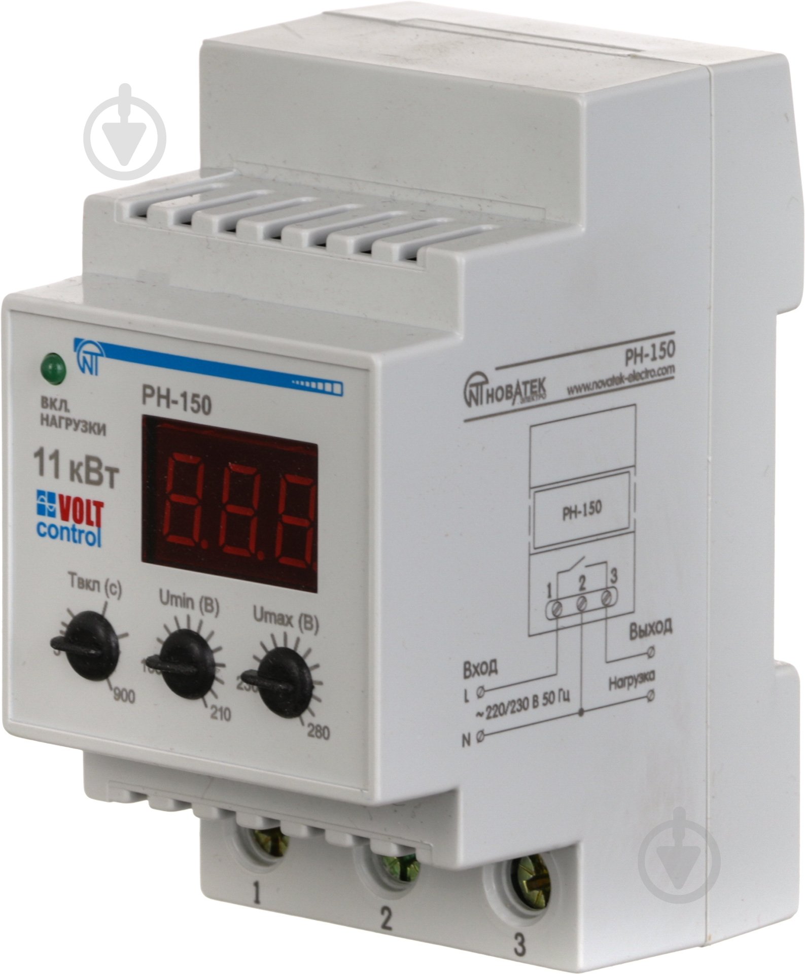 Реле напряжения Volt Control РН-150 - фото 3