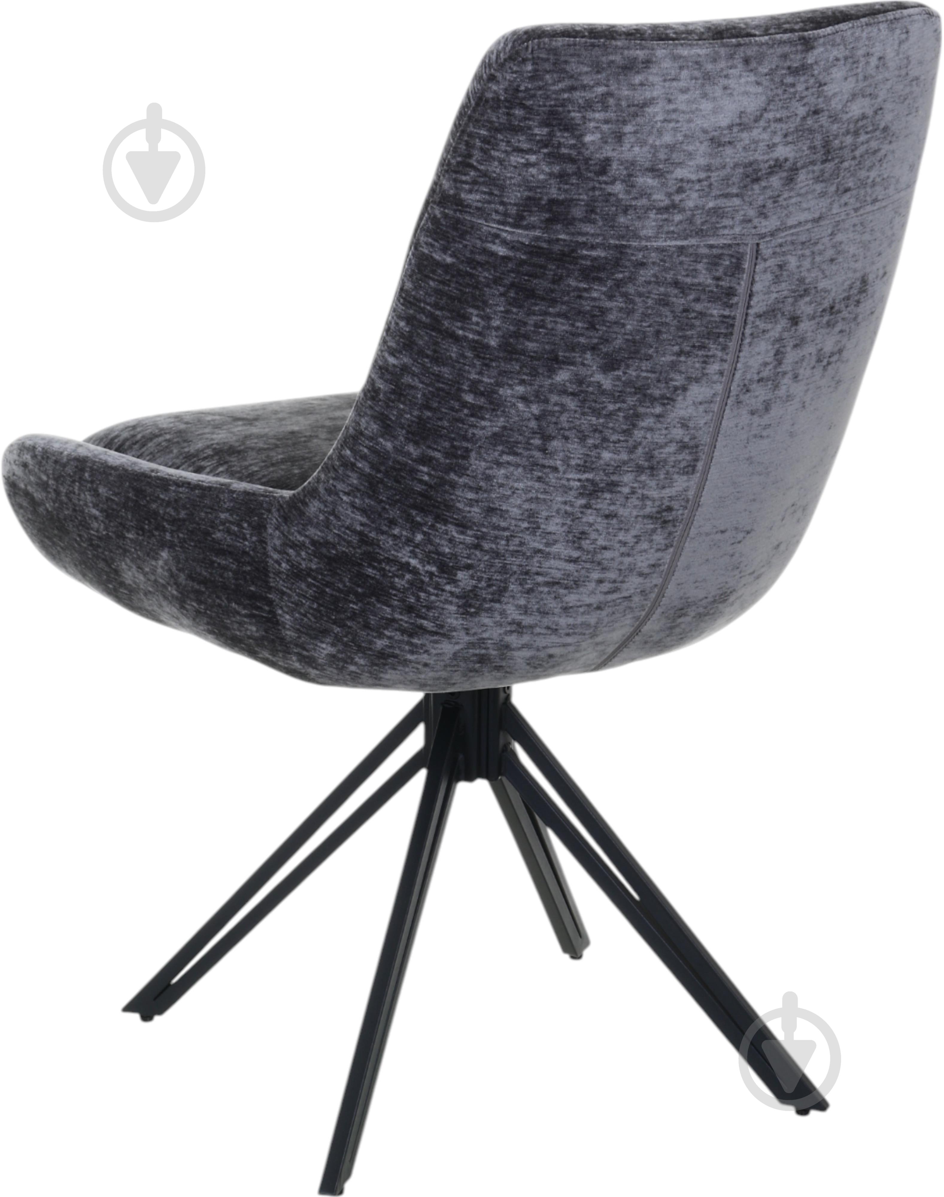Кресло Центр Меблів Callas BFT-1213 ткань Chloe 5 Ash синий / черный - фото 3