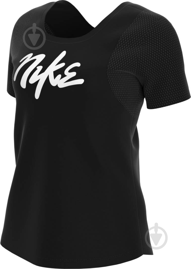 Футболка Nike W NK SS RUNWAY CJ2185-010 р.XL черный - фото 3