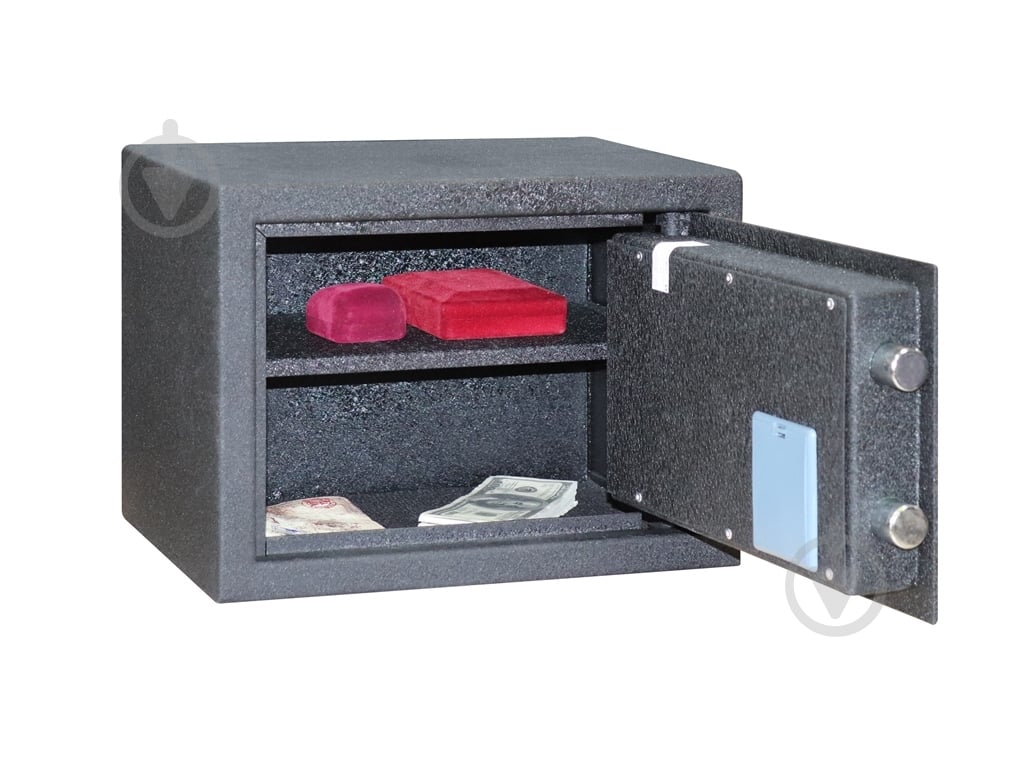 Сейф мебельный Griffon L.26.E.BLACK.CR - фото 4