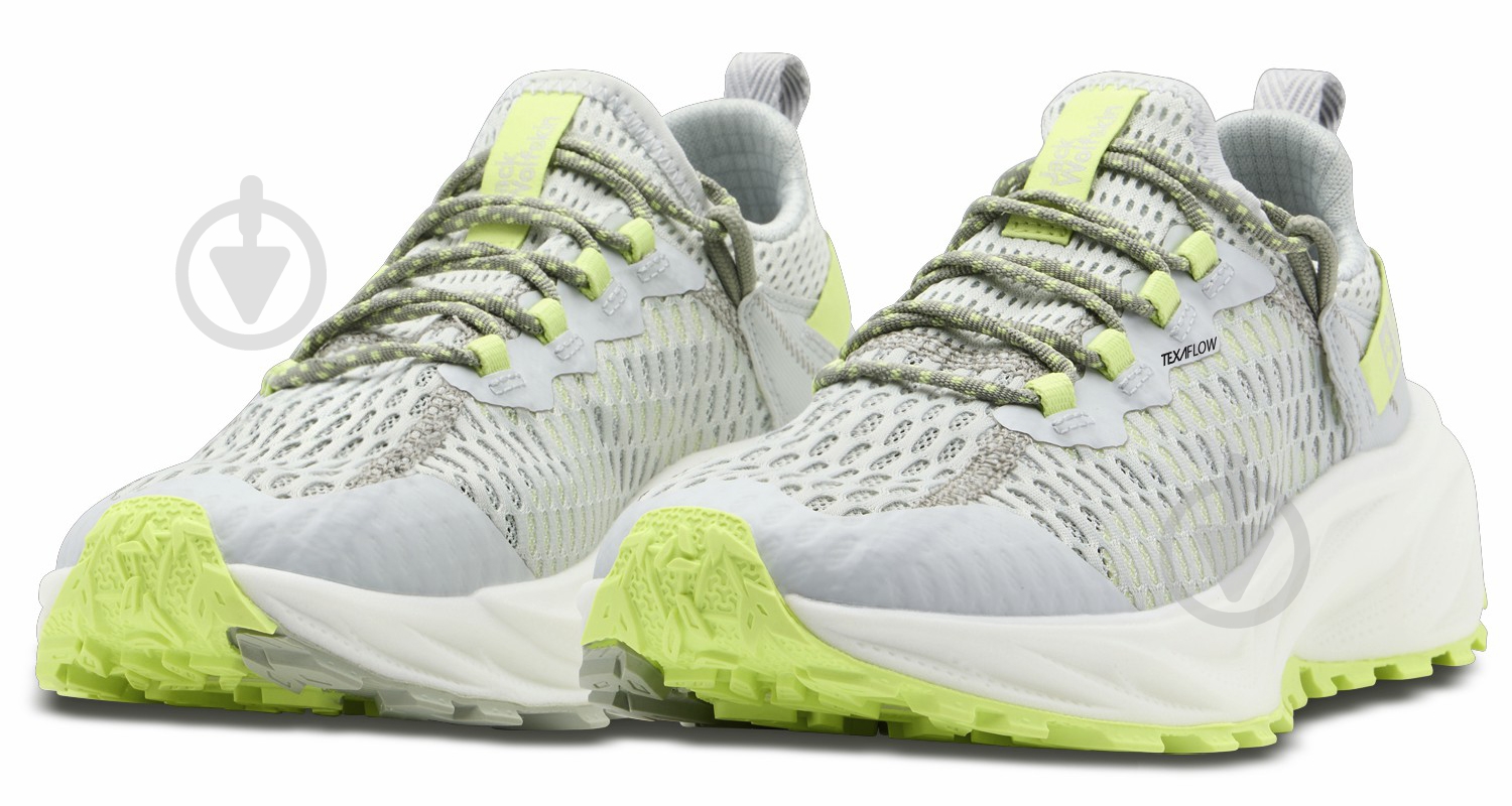 Кросівки жіночі літні Jack Wolfskin A64085_E0162 р.40 білі із зеленим - фото 3 Кросівки жіночі літні Jack Wolfskin A64085_E0162 р.40 білі із зеленим - фото 3