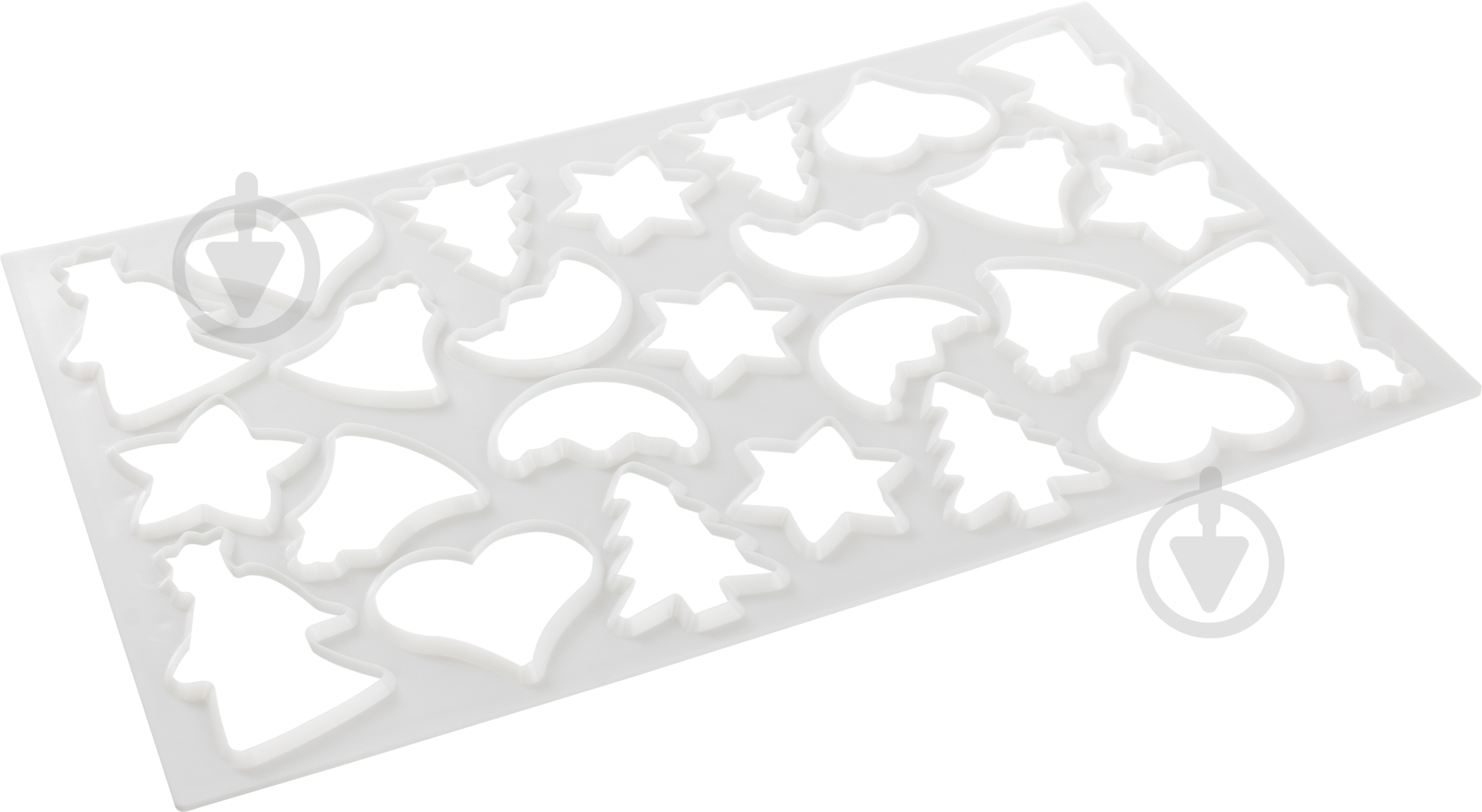 Лист-форма для вырезания печенья Fackelmann 37x22 см - фото 1 Лист-форма для вырезания печенья Fackelmann 37x22 см - фото 1