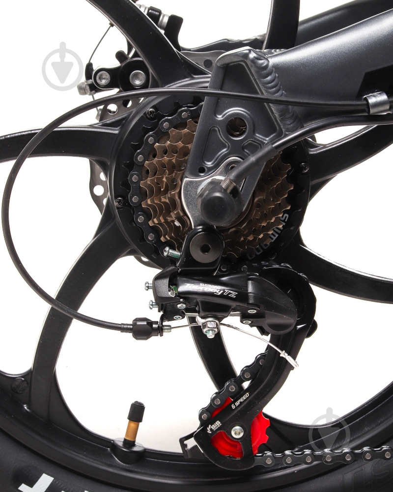 Электровелосипед Maxxter Ruffer Max black/grey - фото 10