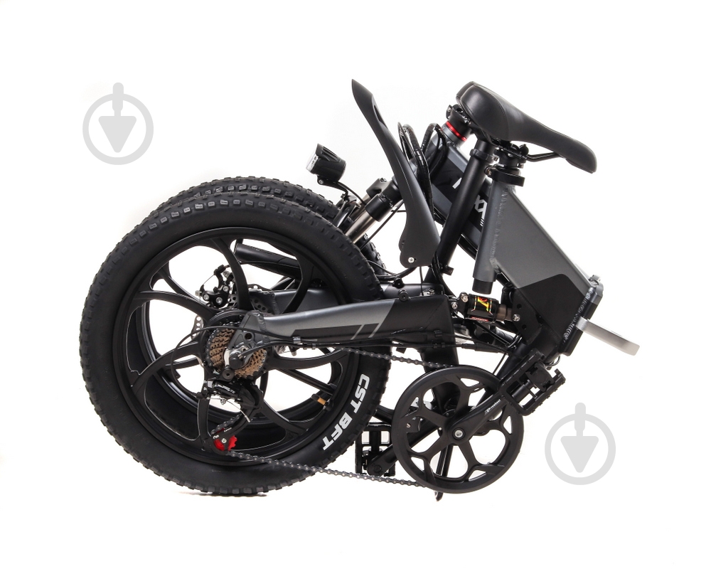 Электровелосипед Maxxter Ruffer Max black/grey - фото 12