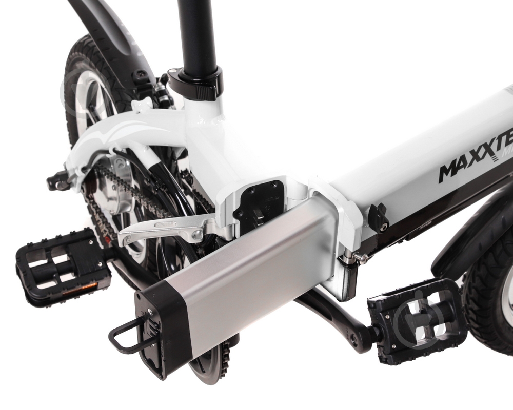 Электровелосипед Maxxter Mini black/white - фото 10