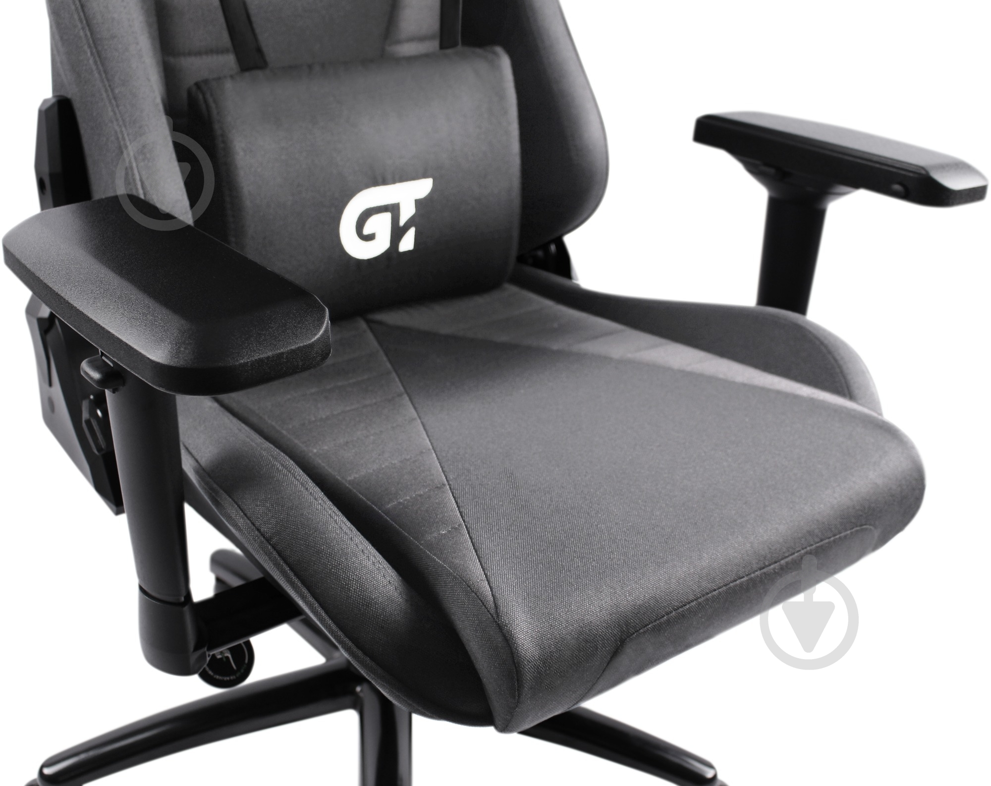 Кресло игровое GT Racer X-5113F серый - фото 6