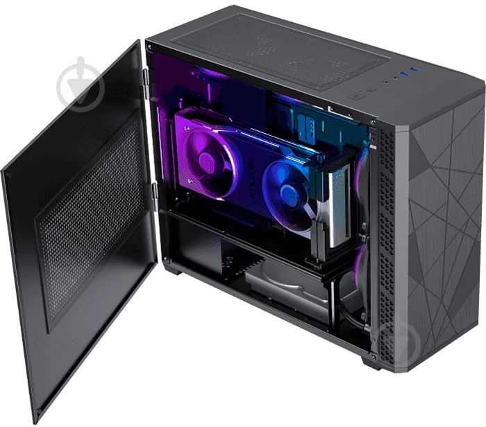 Корпус GameMax Ultra Star Black - фото 6