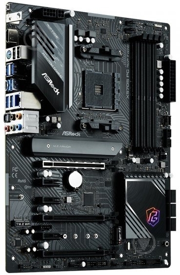 Материнская плата ASRock X570S PG RIPTIDE (Socket AM4, AMD X570, ATX) - фото 2