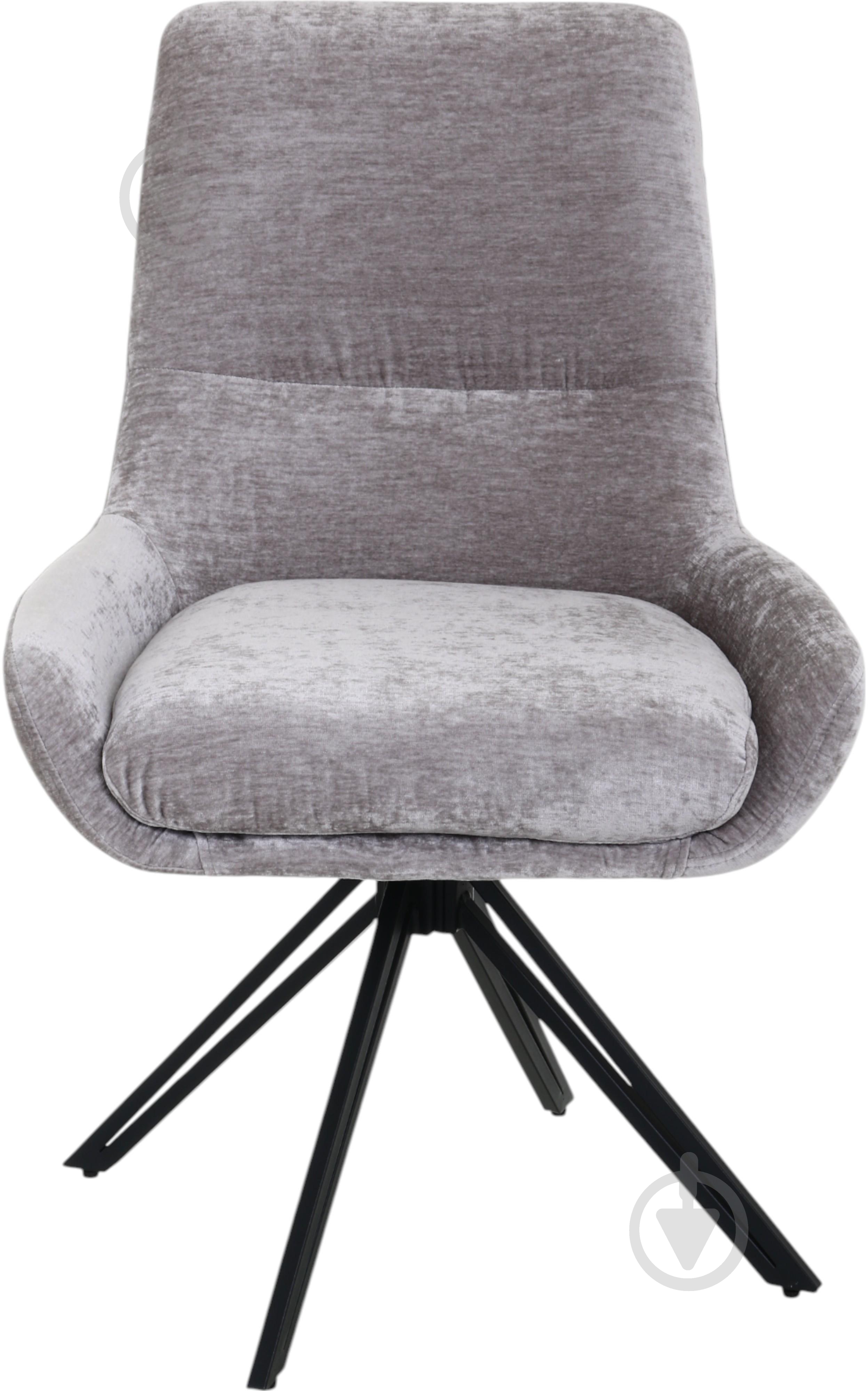 Кресло Центр Меблів Callas BFT-1213 ткань Chloe 5 Taupe тауп / черный - фото 1