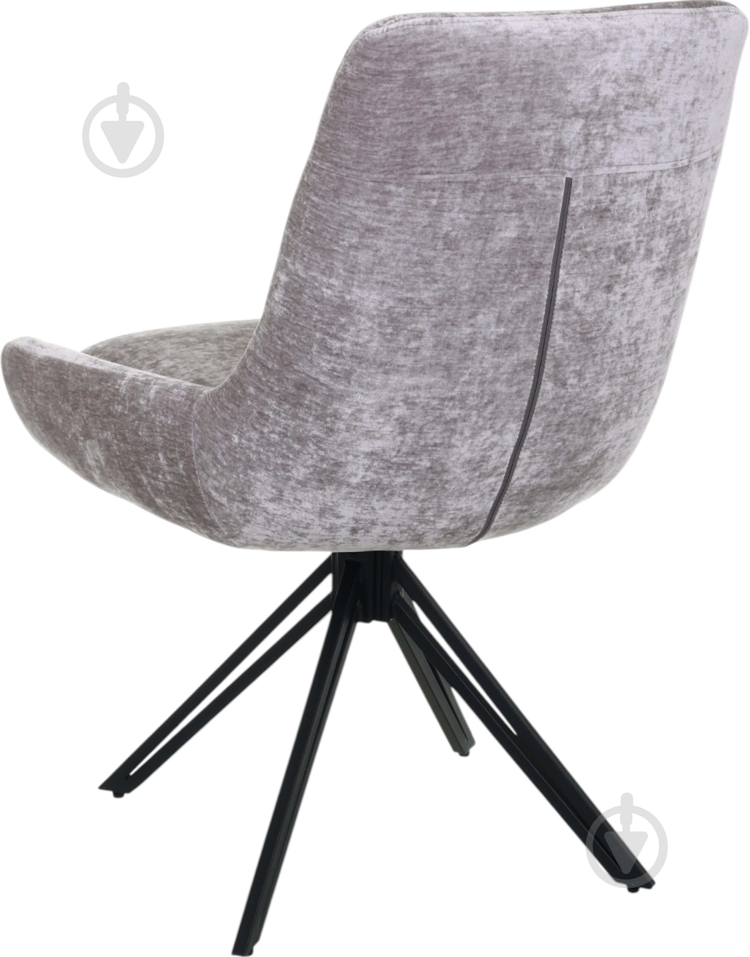 Кресло Центр Меблів Callas BFT-1213 ткань Chloe 5 Taupe тауп / черный - фото 3