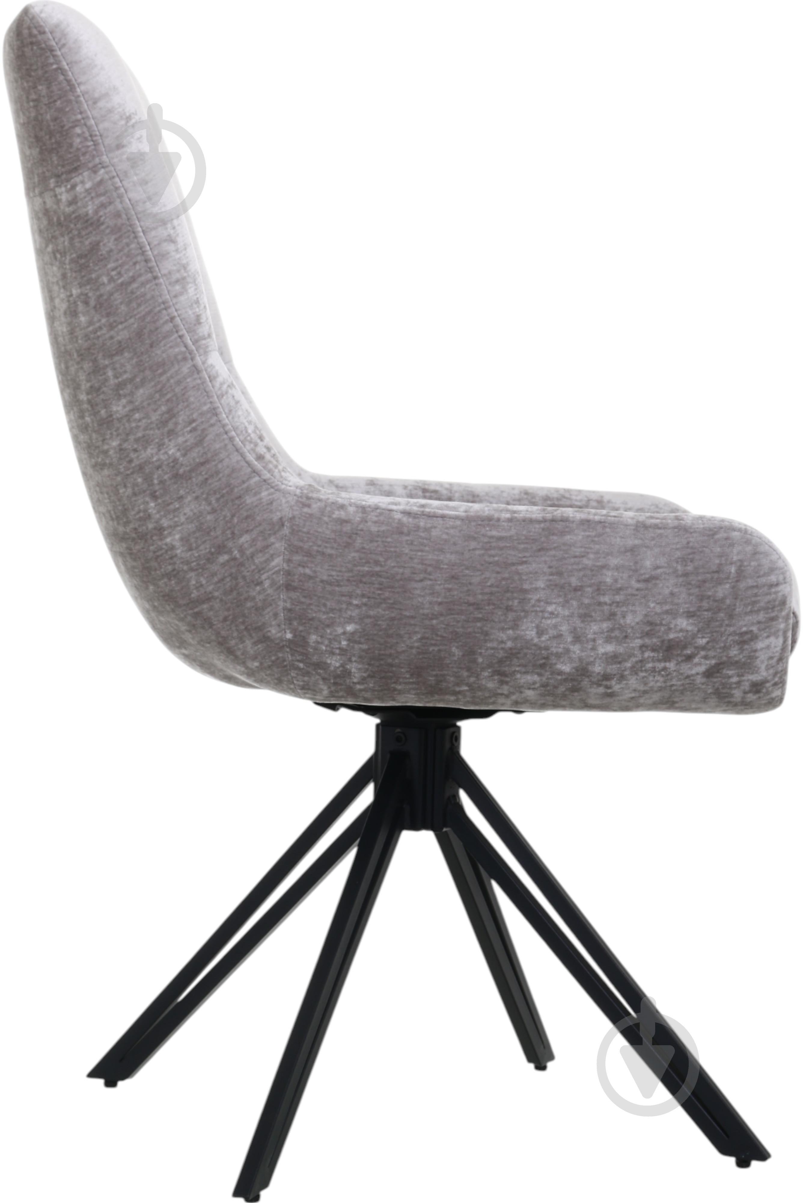 Кресло Центр Меблів Callas BFT-1213 ткань Chloe 5 Taupe тауп / черный - фото 4