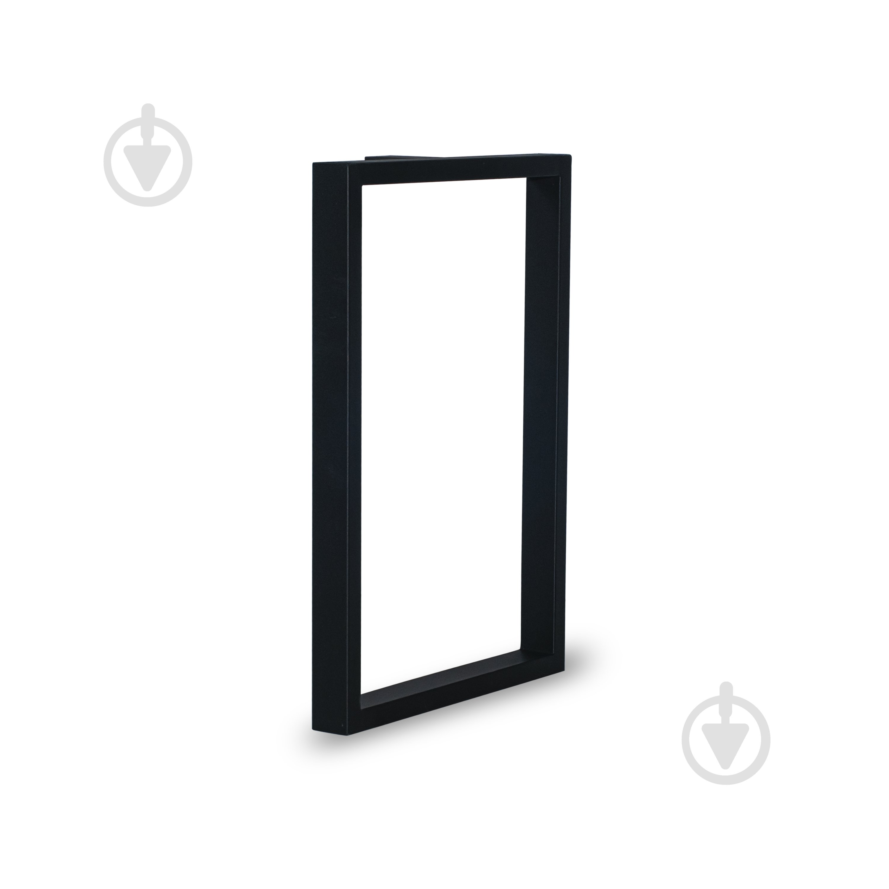 Ножка для лавки П-образная 350x500 мм чорная - фото 5