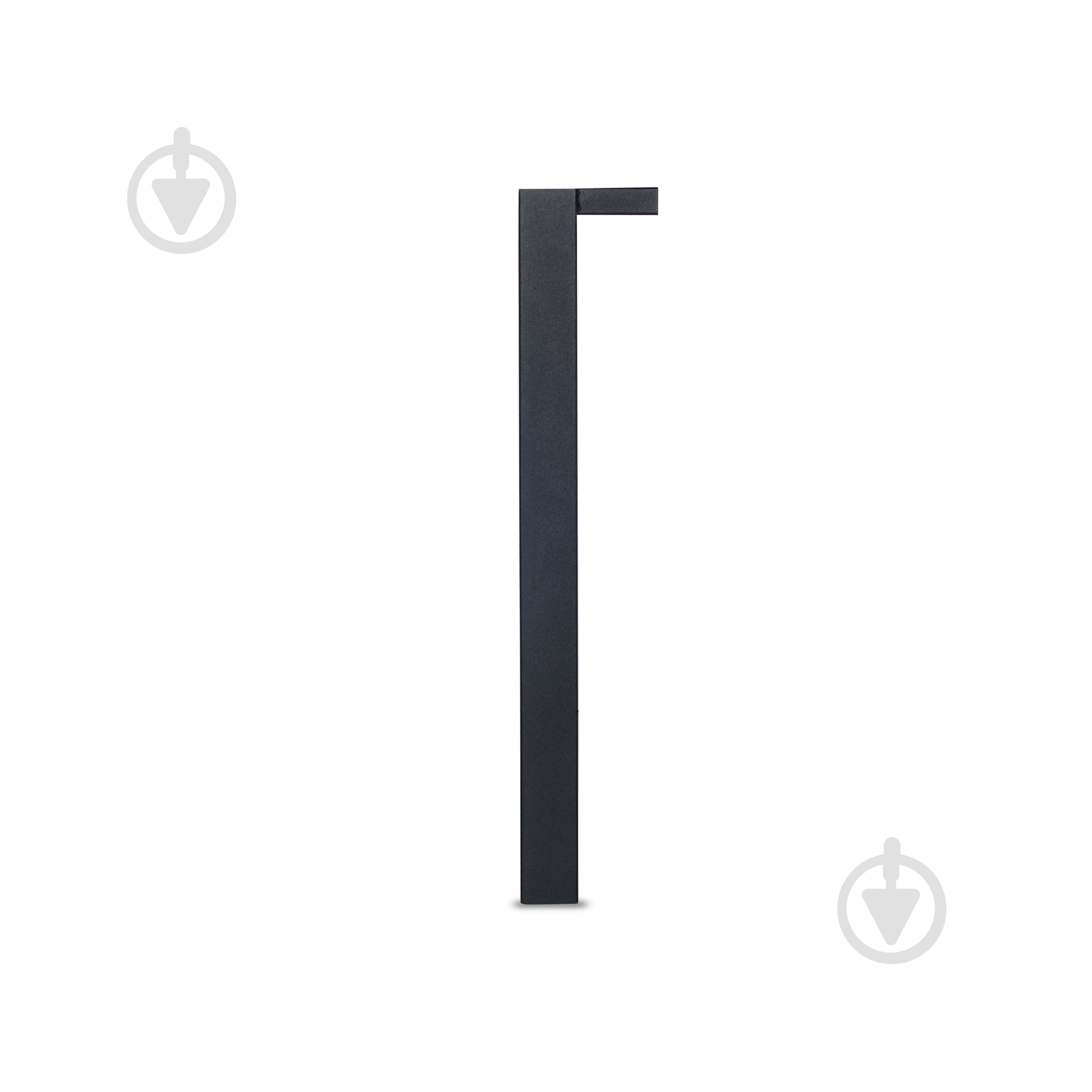 Ножка для лавки П-образная 350x500 мм чорная - фото 2