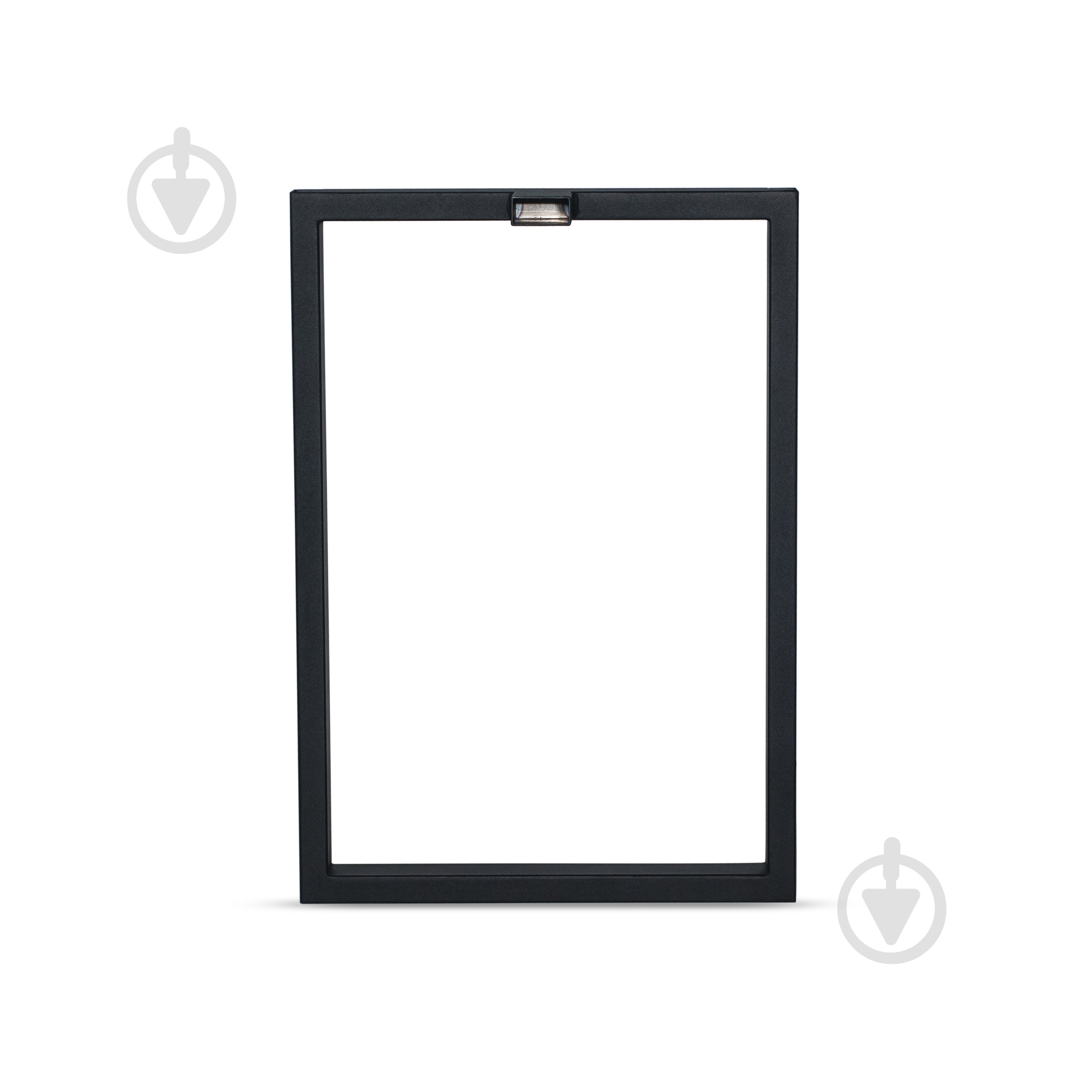 Ножка для лавки П-образная 350x500 мм чорная - фото 4