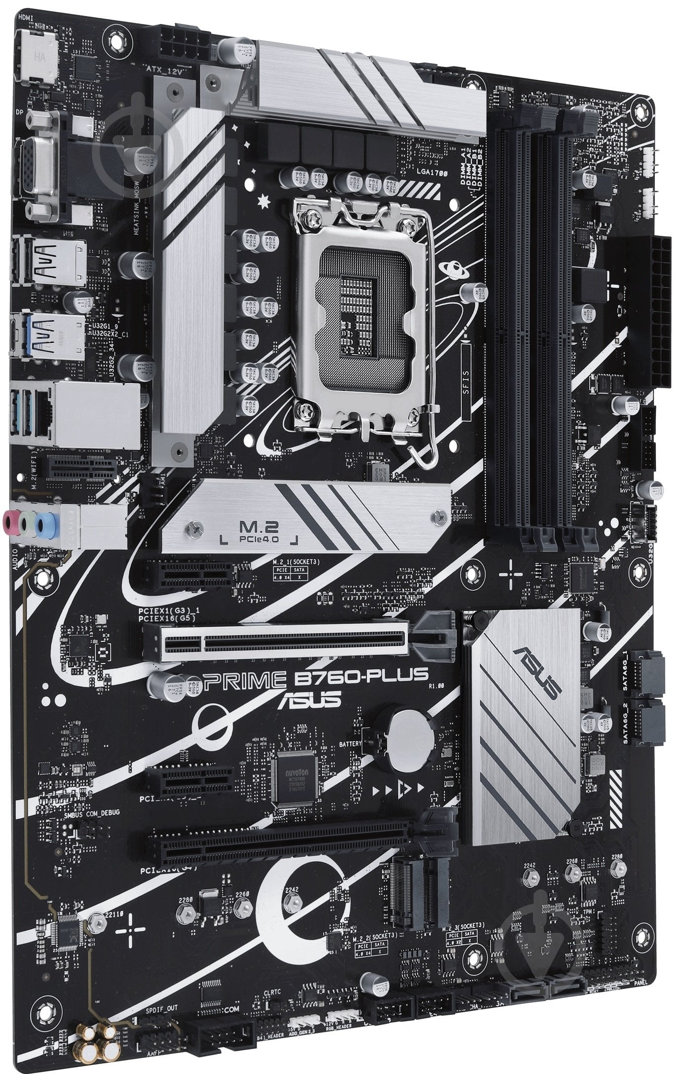 Материнская плата Asus 90MB1EF0-M0EAY0 (Socket 1700, Intel B760, ATX) - фото 3 Материнская плата Asus 90MB1EF0-M0EAY0 (Socket 1700, Intel B760, ATX) - фото 3