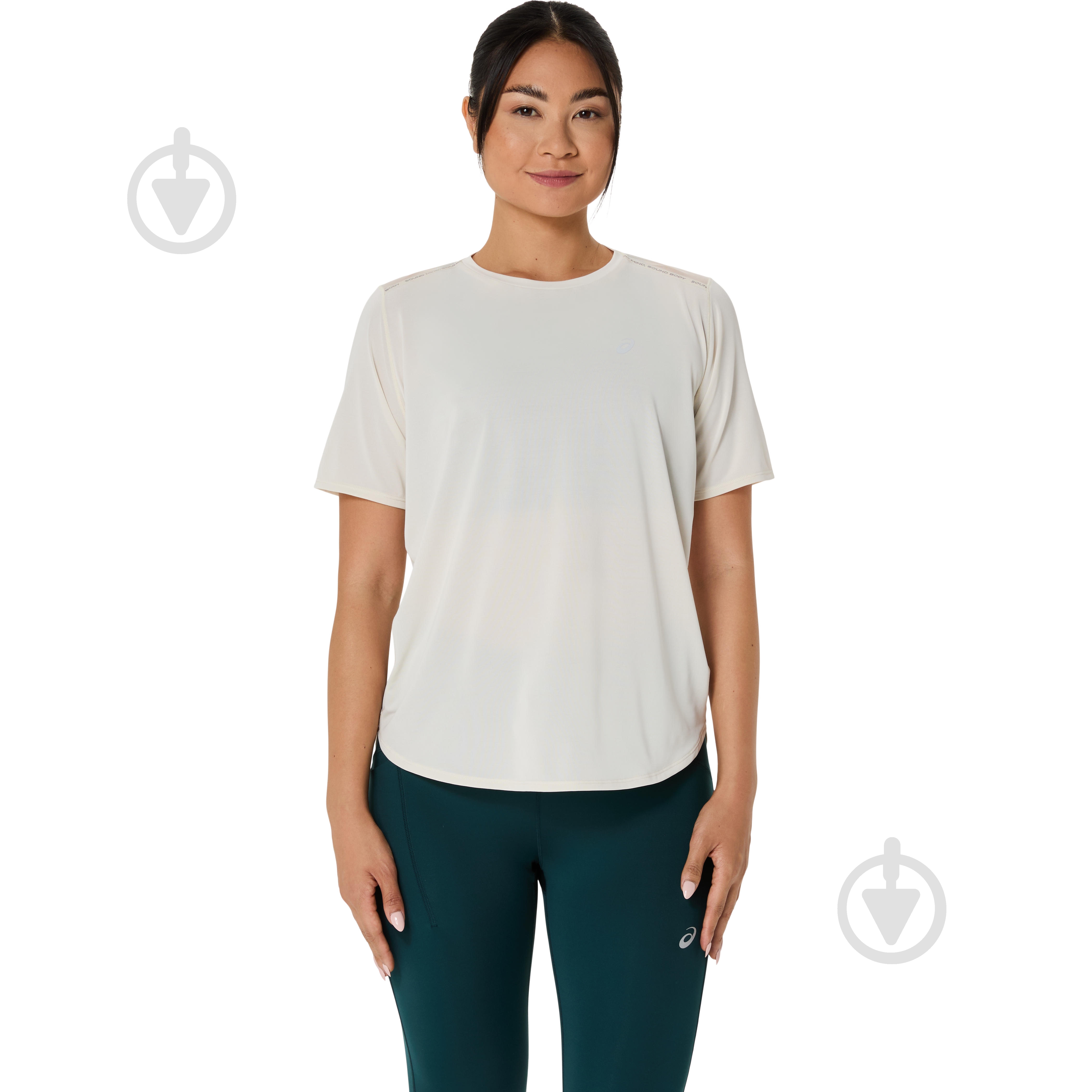 Футболка Asics ROAD SS TOP 2012C969-201 р.XS бежевый - фото 1 Футболка Asics ROAD SS TOP 2012C969-201 р.XS бежевый - фото 1