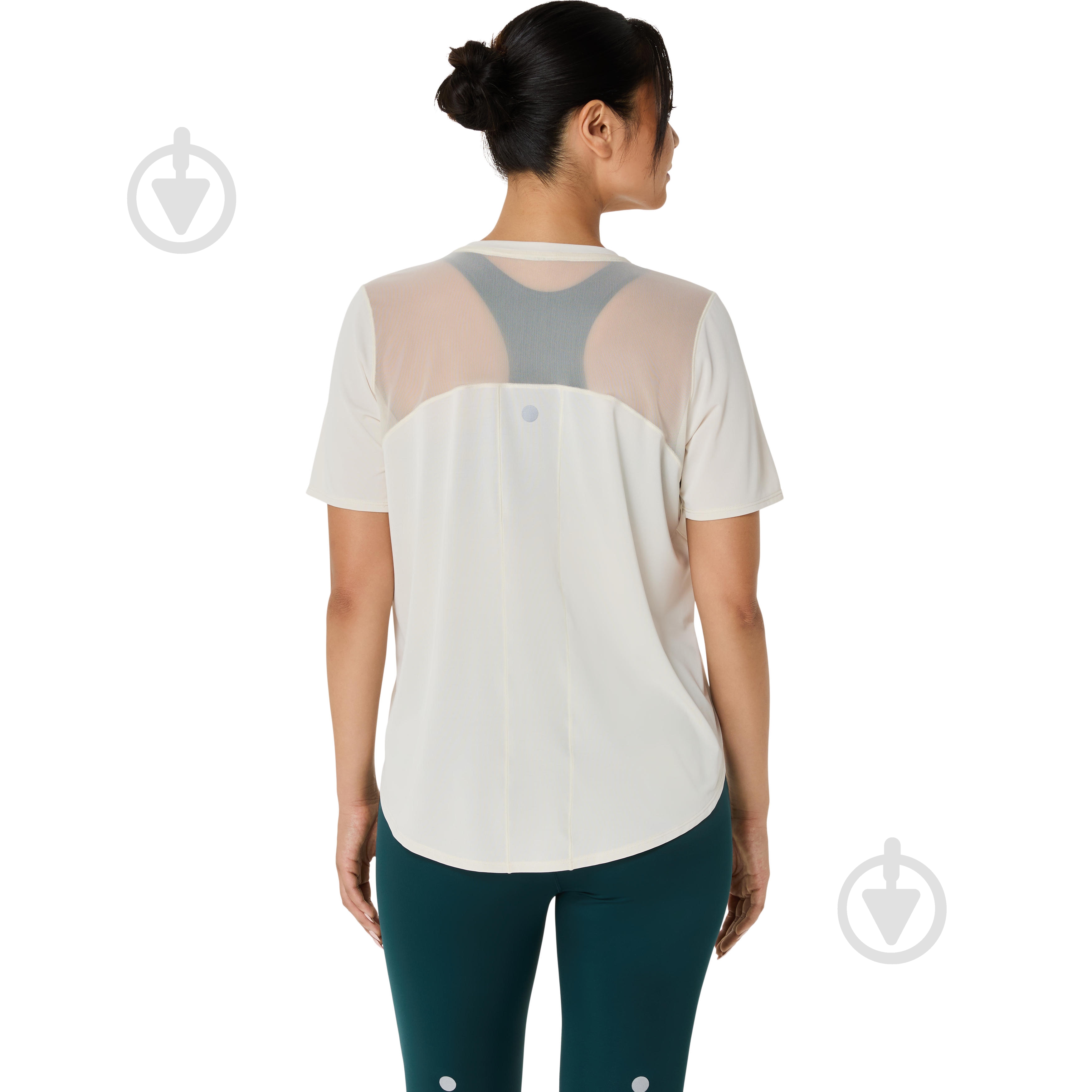 Футболка Asics ROAD SS TOP 2012C969-201 р.XS бежевый - фото 2 Футболка Asics ROAD SS TOP 2012C969-201 р.XS бежевый - фото 2