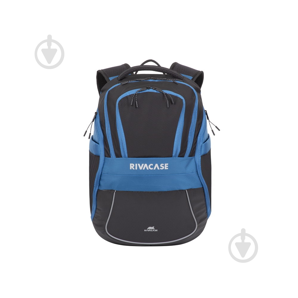 Рюкзак для ноутбука RivaCase 15.6" (5225 (Black/blue)) - фото 2 Рюкзак для ноутбука RivaCase 15.6" (5225 (Black/blue)) - фото 2