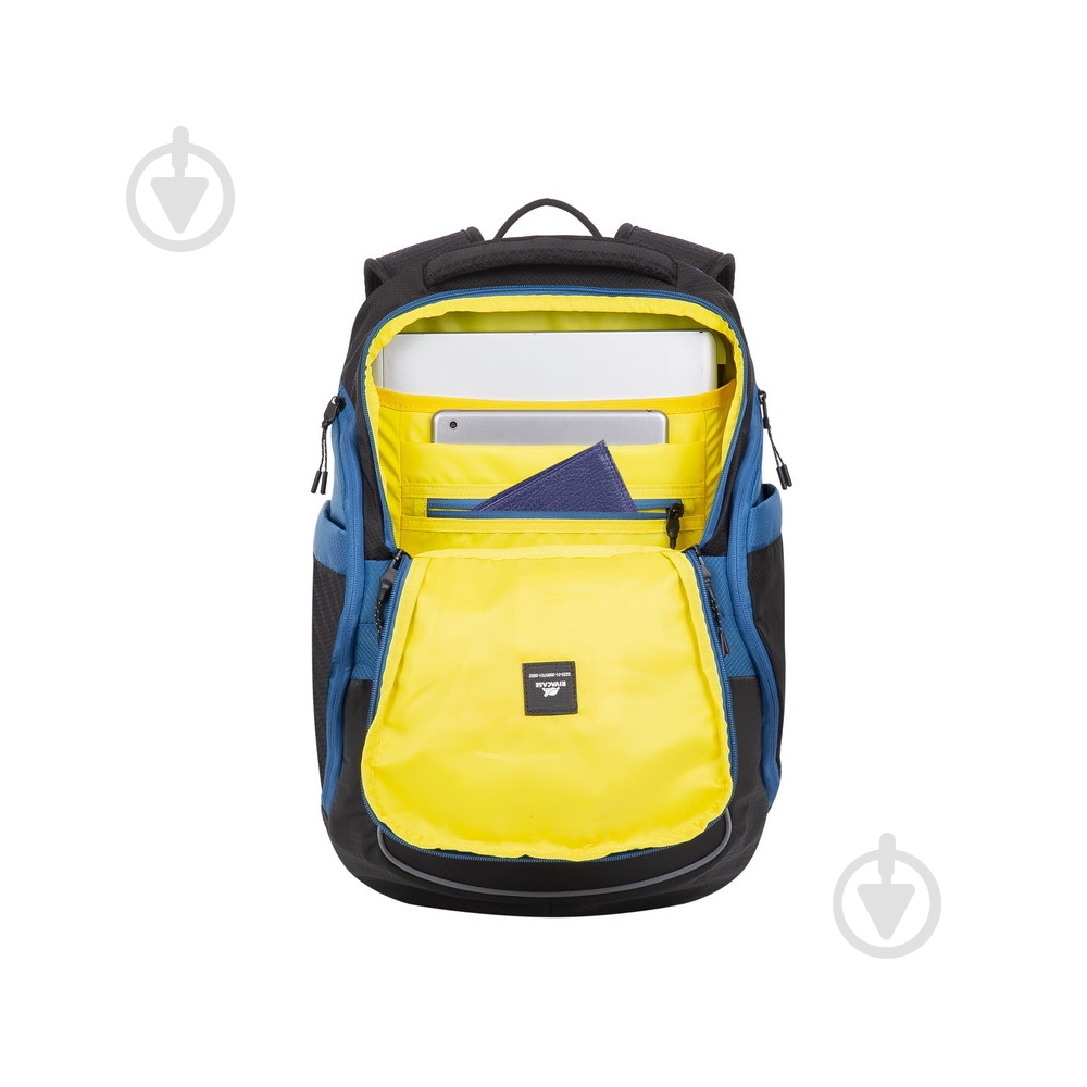Рюкзак для ноутбука RivaCase 15.6" (5225 (Black/blue)) - фото 6 Рюкзак для ноутбука RivaCase 15.6" (5225 (Black/blue)) - фото 6