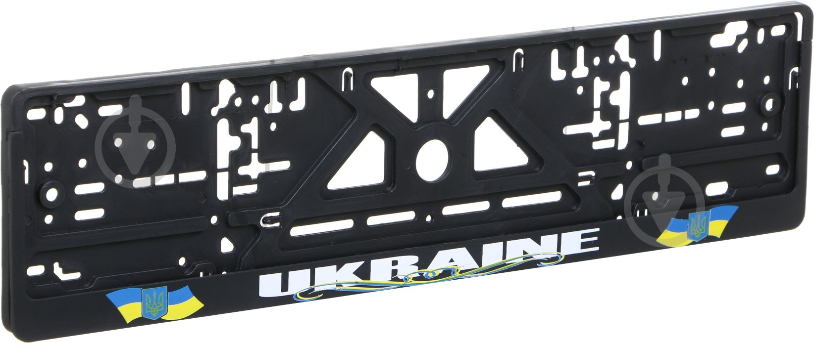 Рамка под номерной знак UKRAINE - фото 1