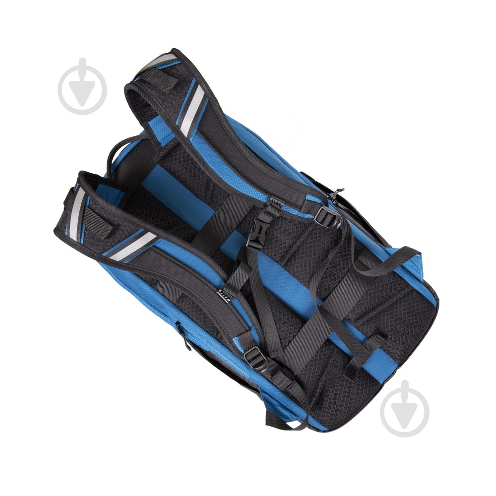Рюкзак для ноутбука RivaCase 17.3" (5265 (Black/blue)) - фото 9