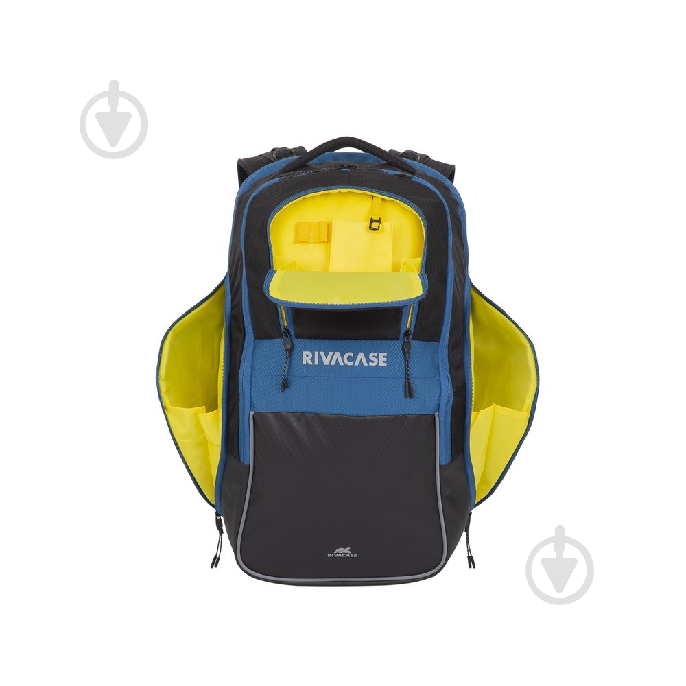 Рюкзак для ноутбука RivaCase 17.3" (5265 (Black/blue)) - фото 10