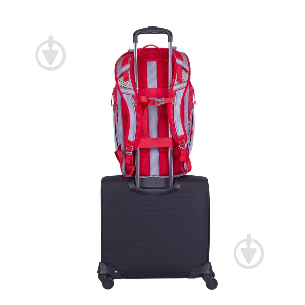 Рюкзак для ноутбука RivaCase 17.3" (5265 (Grey/red)) - фото 10