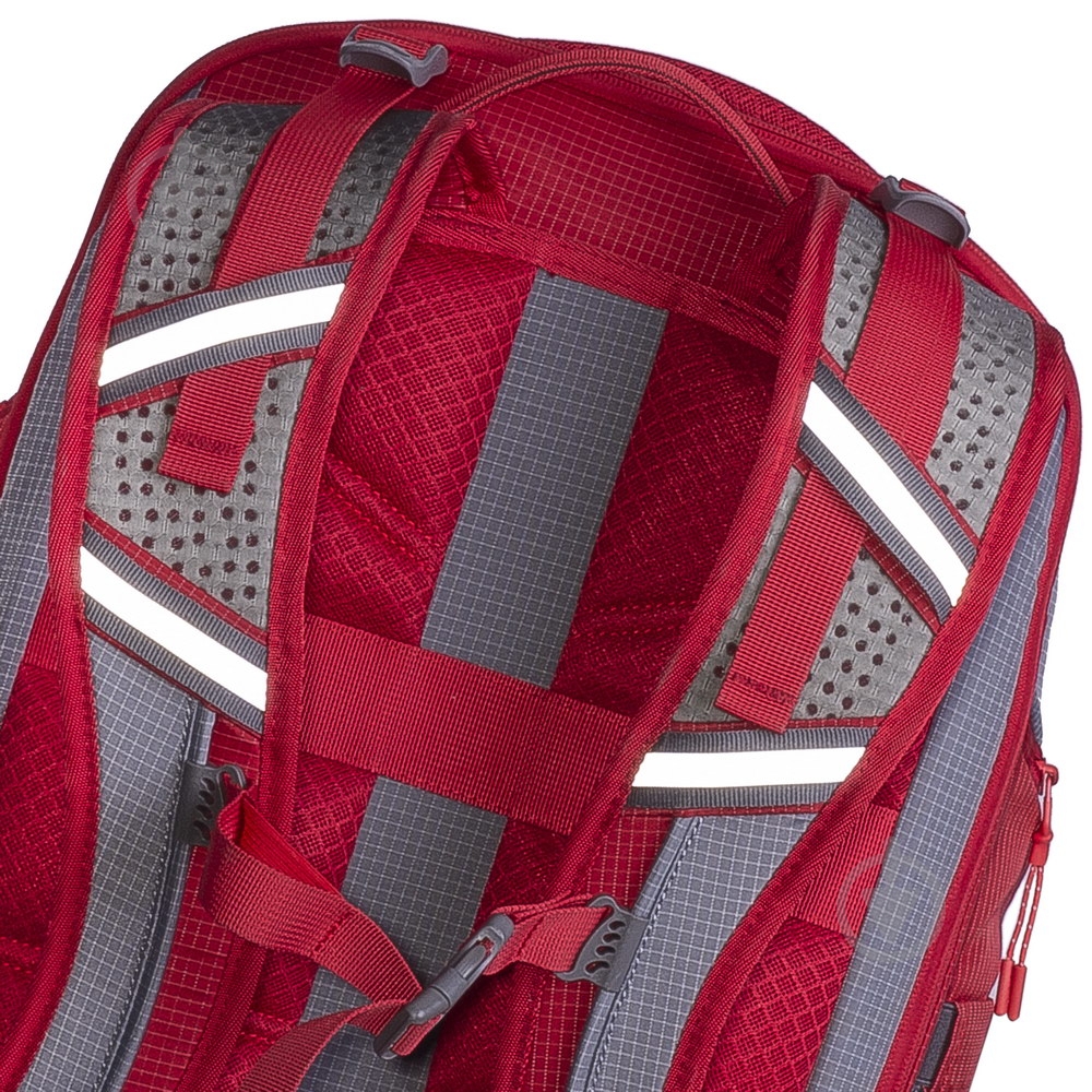 Рюкзак для ноутбука RivaCase 17.3" (5265 (Grey/red)) - фото 3