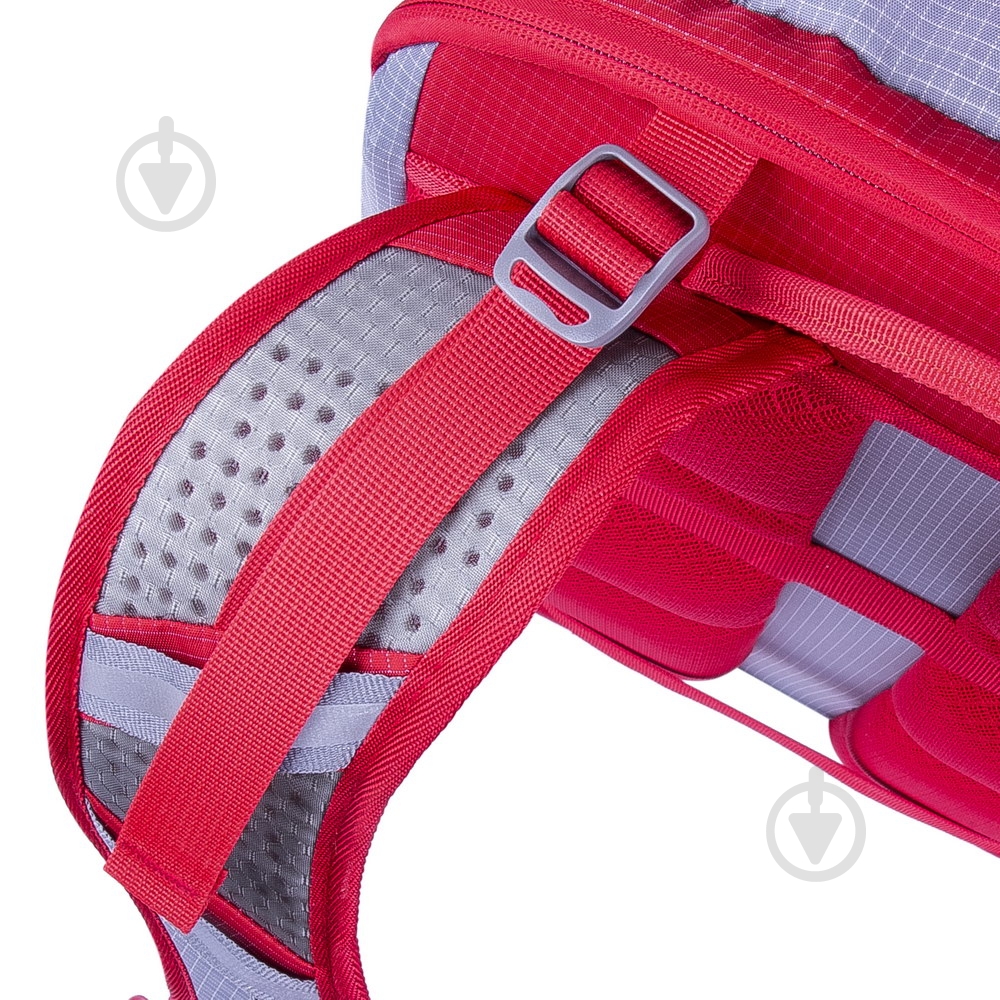 Рюкзак для ноутбука RivaCase 17.3" (5265 (Grey/red)) - фото 6