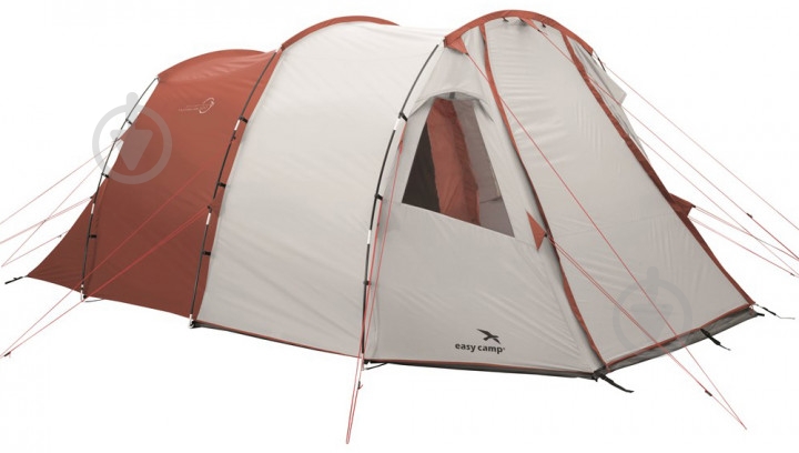 Палатка туристическая Easy Camp Huntsville 500 Red 120340 - фото 2