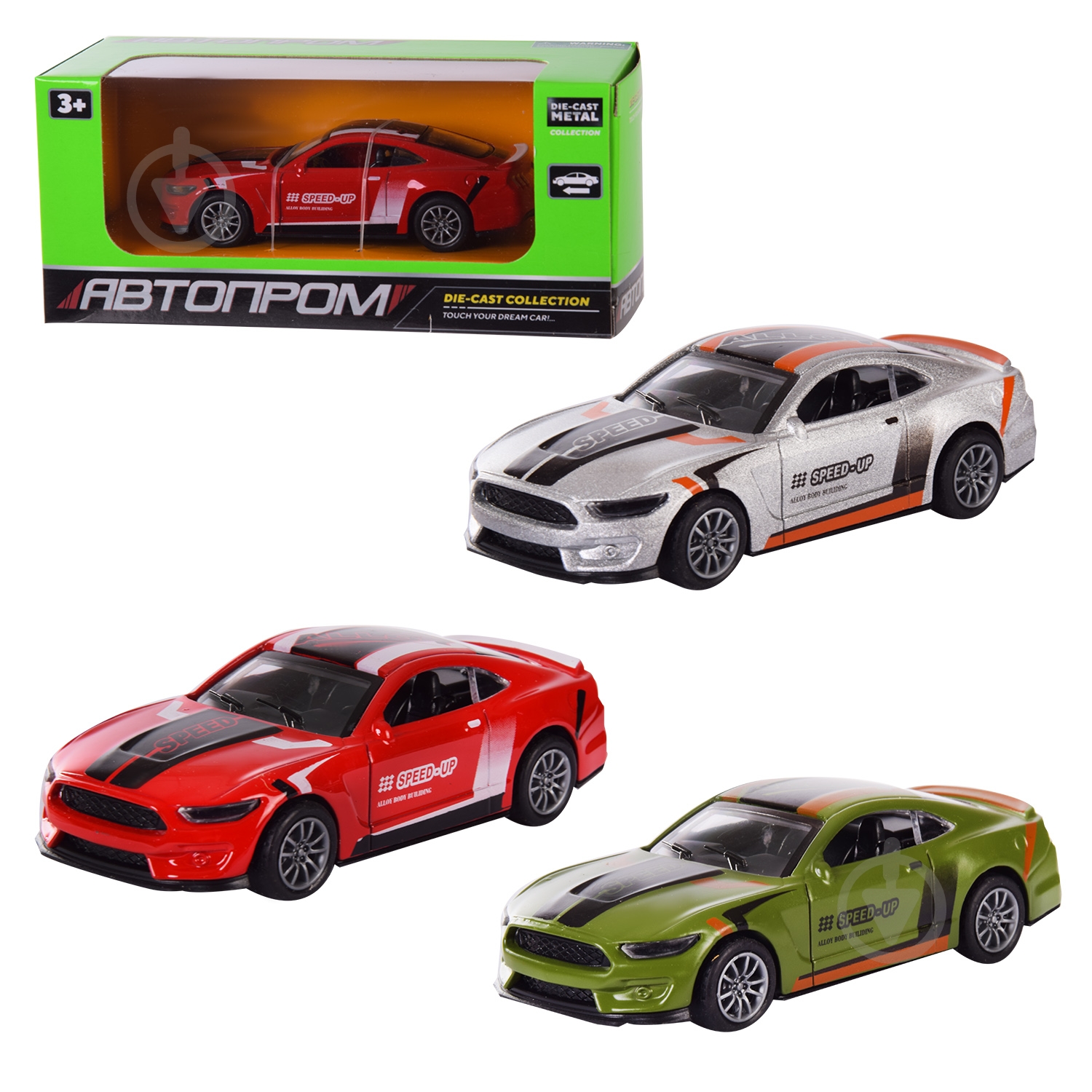 Автомодель Автопром 1:36 (ассортимент) A3622 - фото 1