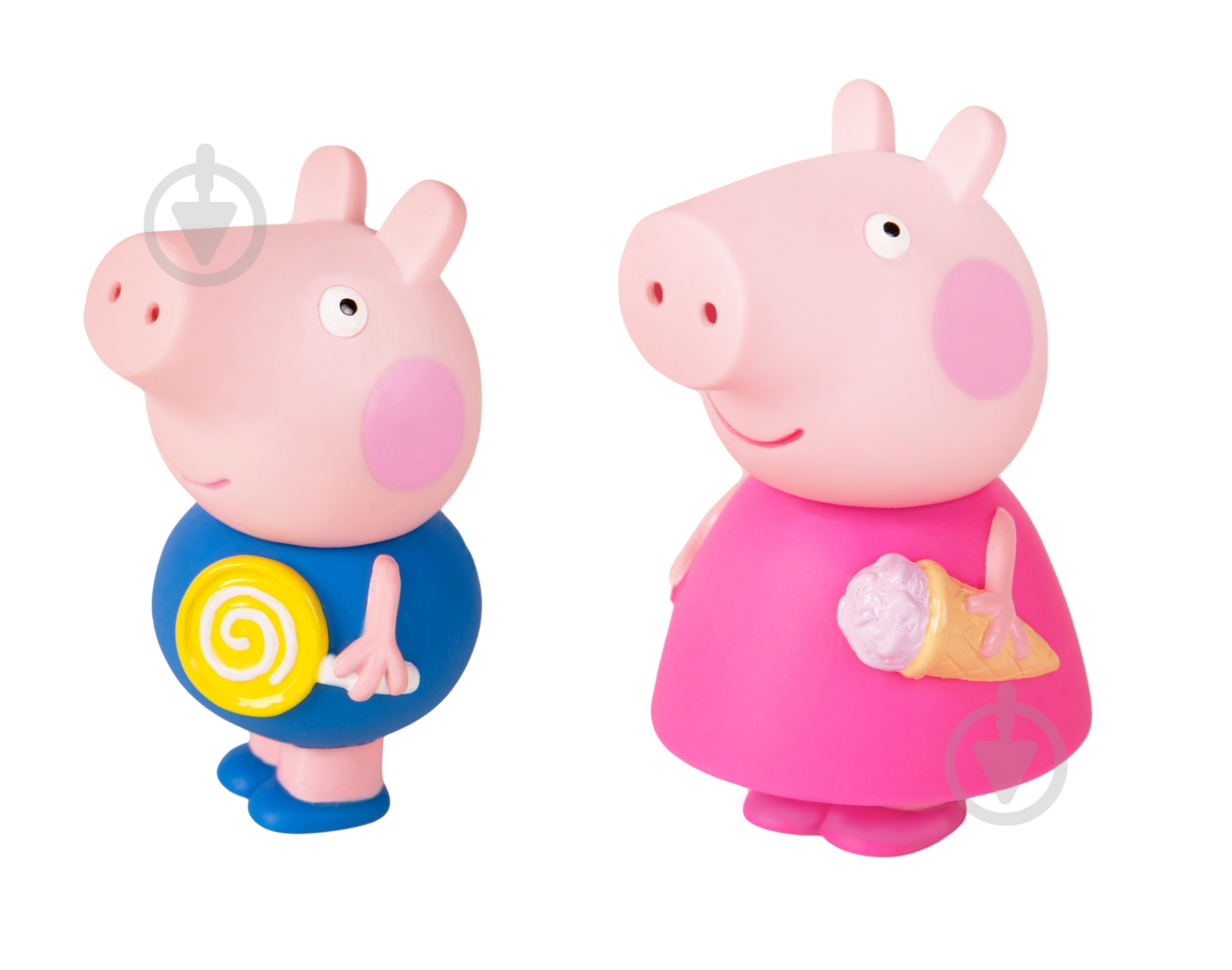 Игрушка для ванны Peppa Pig Пеппа и Джордж 122032 - фото 1