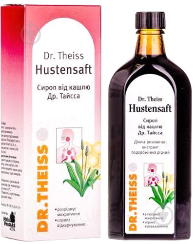 Сироп от кашля Др. Тайсса сироп 250 мл - фото 1