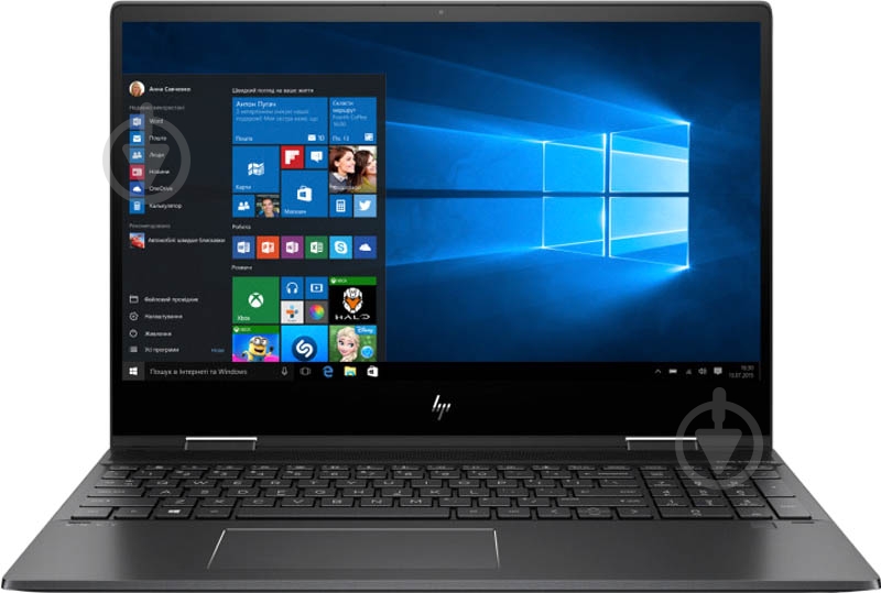 Ноутбук HP ENVY x360 15-ds0005ur 15,6" (7PY60EA) black - фото 1 Ноутбук HP ENVY x360 15-ds0005ur 15,6" (7PY60EA) black - фото 1