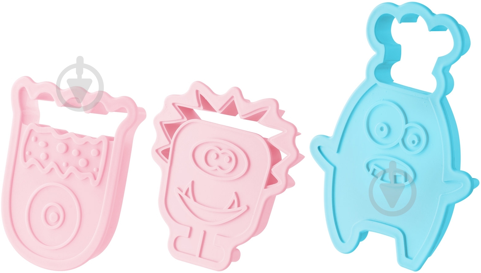 Форма для вырезания печенья Fackelmann Монстры - фото 1 Форма для вырезания печенья Fackelmann Монстры - фото 1