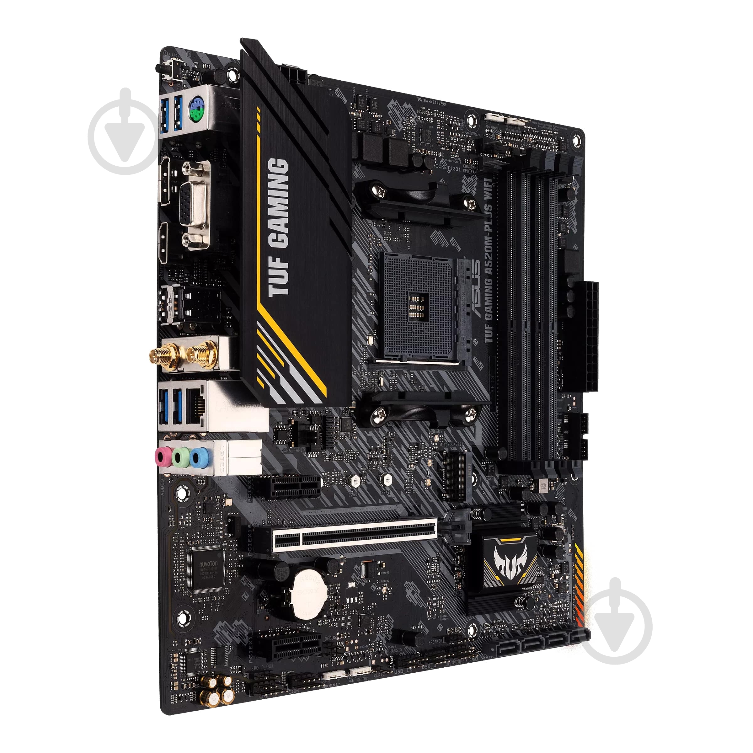 Материнская плата Asus 90MB17F0-M0EAY0 (Socket AM4, AMD A520, micro ATX) - фото 3