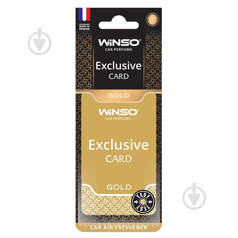 Ароматизатор подвесной WINSO Card Exclusive - Gold 533130 - фото 1