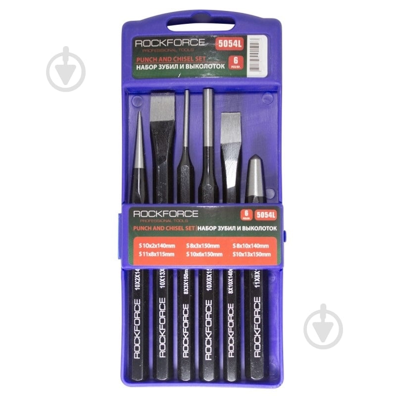 Набор выколоток ROCKFORCE RF-5054L - фото 1