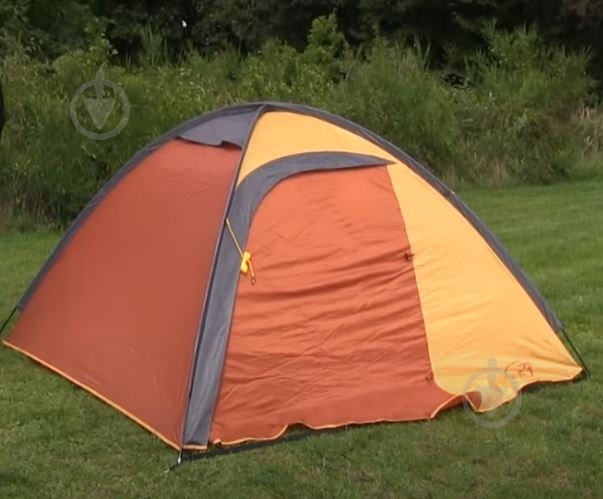 Палатка туристическая Easy Camp Meteor 300 Gold Red 120358 - фото 2