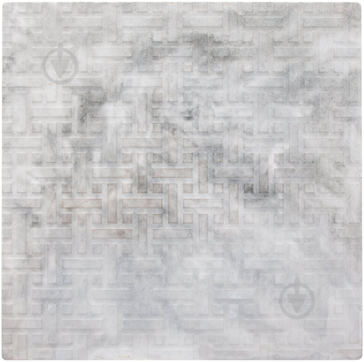 Тротуарная плитка Гранплит Циновка 380х380х35 мм - фото 1