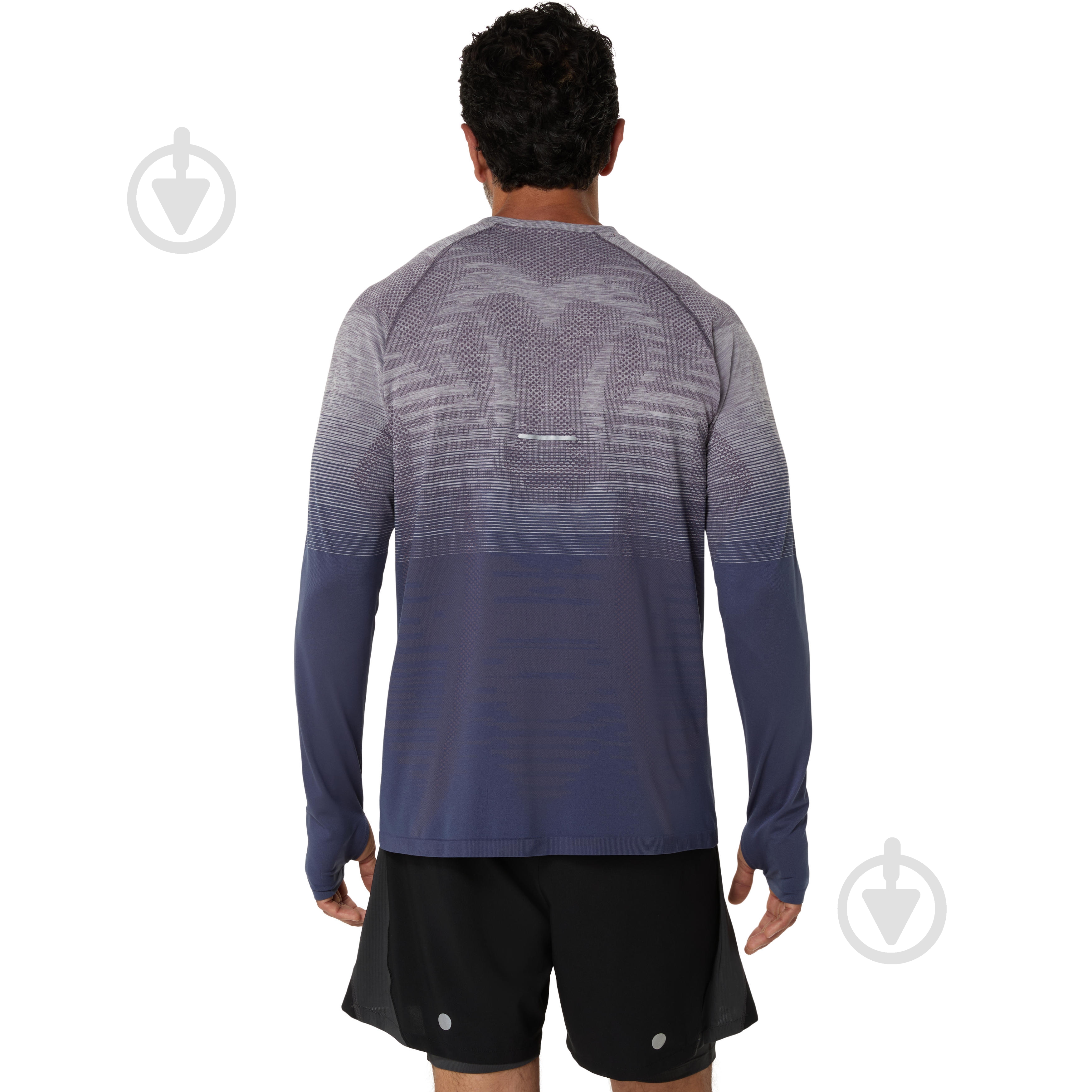 Лонгслив Asics SEAMLESS LS TOP 2011C394-501 р.L синий - фото 2 Лонгслив Asics SEAMLESS LS TOP 2011C394-501 р.L синий - фото 2