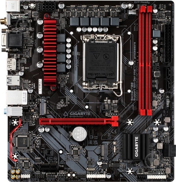 Материнська плата Gigabyte B660M GAMING AC DDR4 (Socket 1700, Intel B660, micro ATX) - фото 1