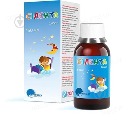 Силента в флак сироп 150 мл - фото 1 Силента в флак сироп 150 мл - фото 1