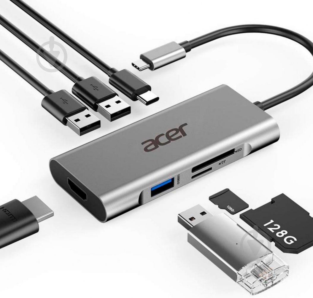 Док-станция Acer silver (HP.DSCAB.009) - фото 4