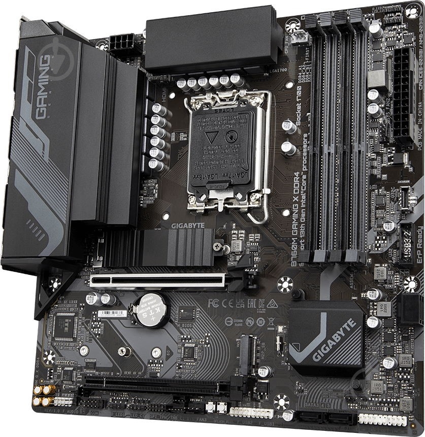Материнская плата Gigabyte B760M GAMING X DDR4 (Socket 1700, Intel B760, micro ATX) - фото 3