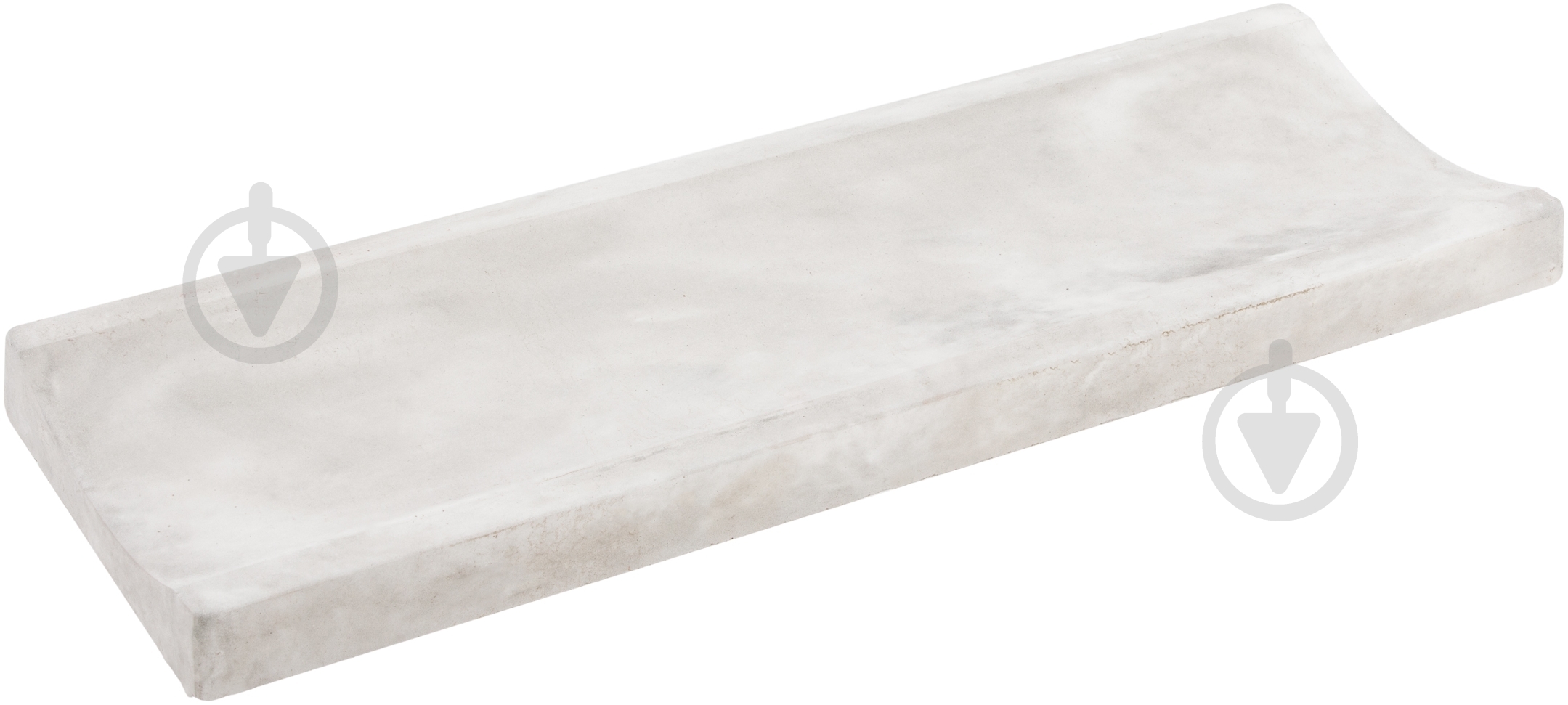 Отлив Гранплит Серый 600х200х40 мм - фото 1 Отлив Гранплит Серый 600х200х40 мм - фото 1