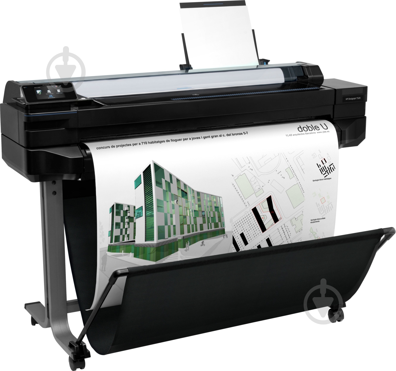 Принтер HP DesignJet T520 36 А0 (CQ893C) - фото 4 Принтер HP DesignJet T520 36 А0 (CQ893C) - фото 4